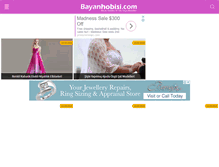 Tablet Screenshot of bayanhobisi.com